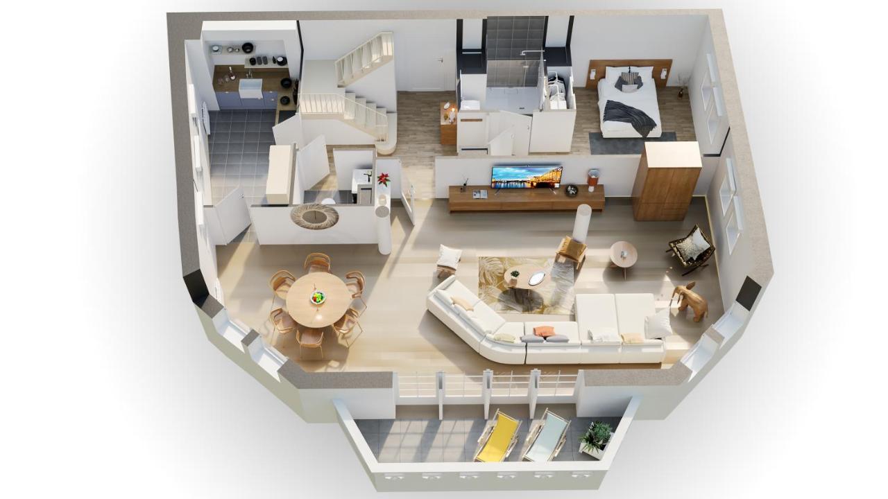 La Cle De Quentovic ◎ Duplex De 150 M2 ◎ Standing Appartement Le Touquet Buitenkant foto