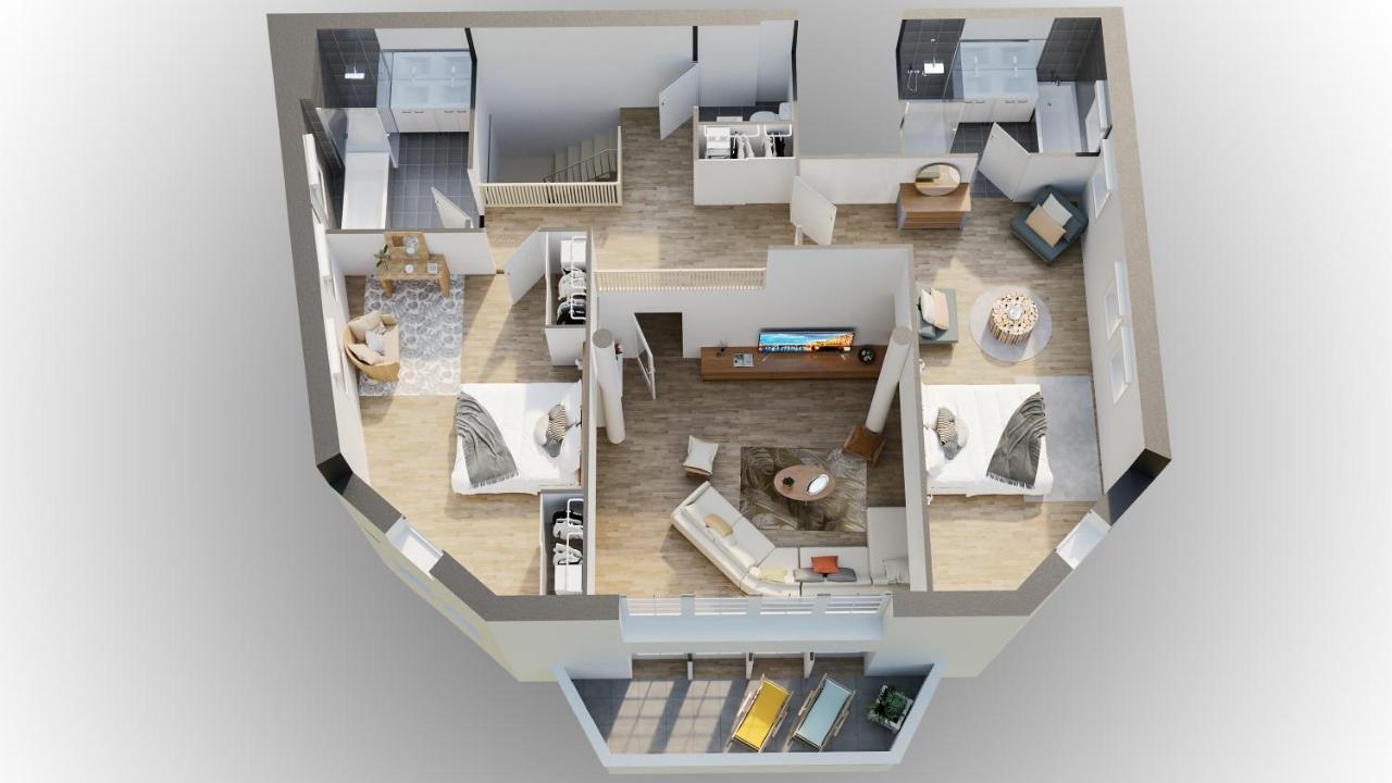 La Cle De Quentovic ◎ Duplex De 150 M2 ◎ Standing Appartement Le Touquet Buitenkant foto